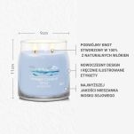 Ocean Air - Yankee Candle Signature - średnia świeca z dwoma knotami - 2