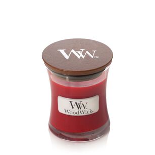 WoodWick - Pomegranate - mała świeca zapachowa z drewnianym knotem