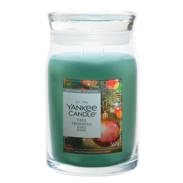 Yankee Candle Tree Trimming - duża świeca zapachowa 567 g