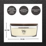 Solar Haze - Woodwick - świeca elipsa z drewnianym knotem - nowość 2025 - 2