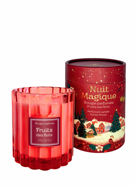 Esprit Provence Fruits des Bois - świeca sojowa w świątecznym opakowaniu 190 g