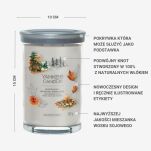 Woodland Weekend Memories - Yankee Candle Signature - świeca tumbler z dwoma knotami  - 3