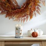 Woodland Weekend Memories - Yankee Candle Signature - świeca tumbler z dwoma knotami  - 4