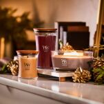 Rouge Oud - Woodwick - duża świeca zapachowa z drewnianym knotem - 8