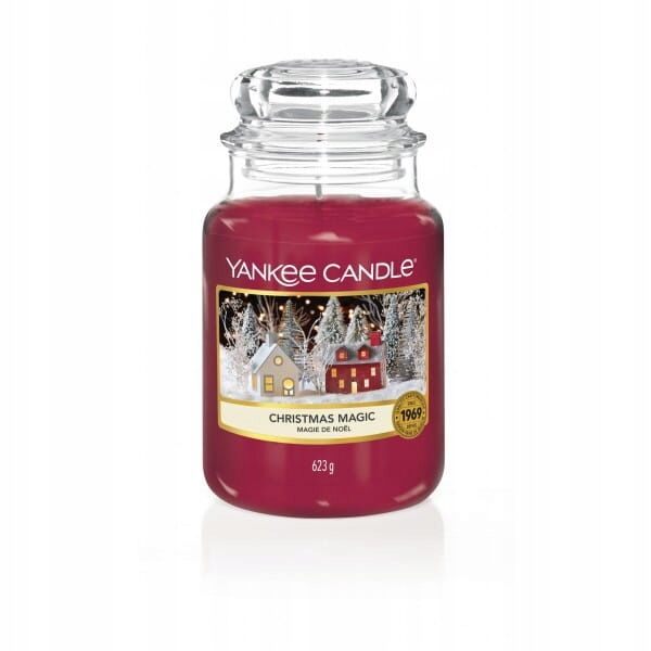 Christmas Magic Yankee Candle duża świeca zapachowa