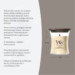 WoodWick Lush Pomelo - mała świeca zapachowa 85g - 3