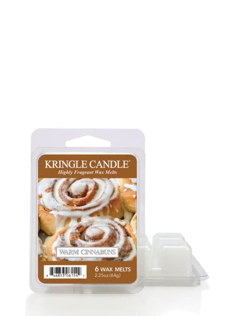 Kringle Candle Warm Cinnabuns - wosk zapachowy 64 gram
