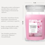 Yankee Candle Enchanting Cherry Blossom - duża świeca zapachowa 567g - 3