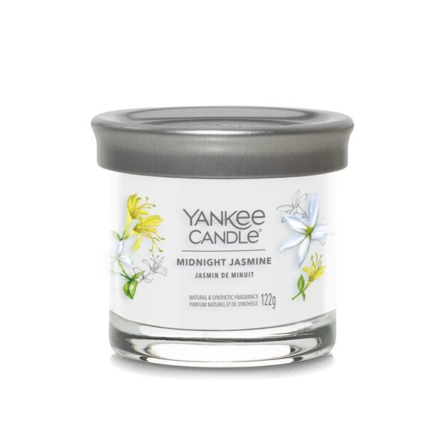 Midnight Jasmine - Yankee Candle Signature - świeca tumbler z jednym knotem 