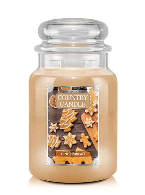 Gingerbread Country Candle - duża świeca - 2 knoty