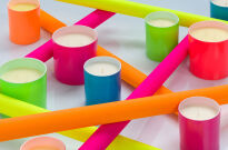 Baies - Vila Hermanos - świeca zapachowa 400g - seria Fluor - 2