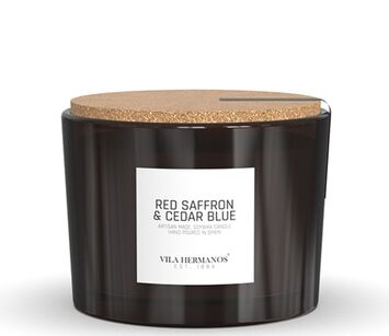 Red Saffron & Cedar Blue - Vila Hermanos - świeca zapachowa 350g - seria Apothecary
