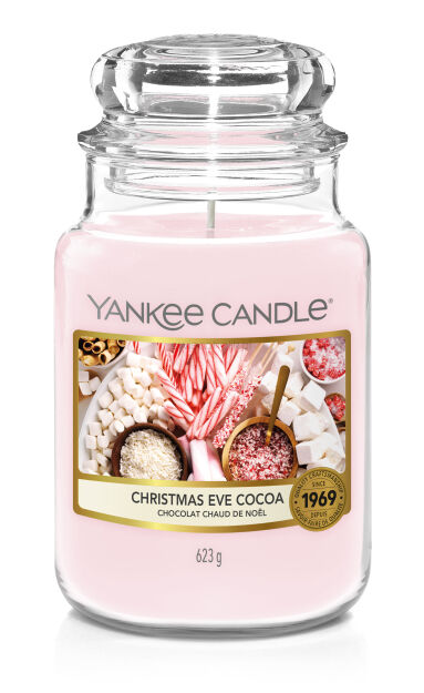 Christmas Eve Cocoa - Yankee Candle - duża świeca zapachowa - nowość 2021