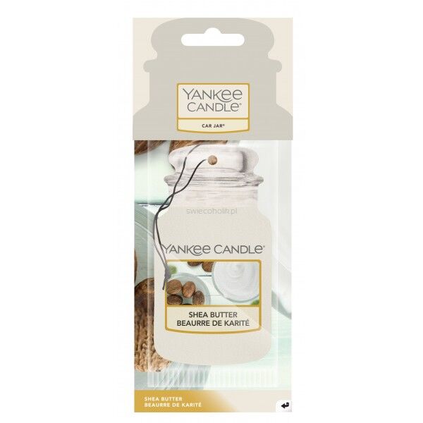 Shea Butter Yankee Candle - car jar - zawieszka zapach do auta