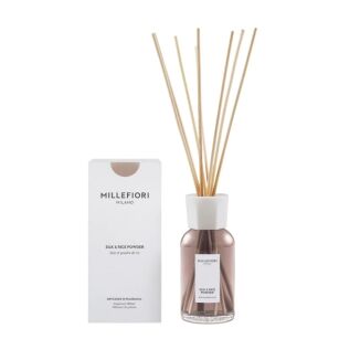 Millefiori Milano Silk & Rice Powder – dyfuzor zapachowy 250 ml z patyczkami