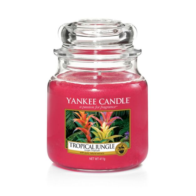 Tropical Jungle Yankee Candle - Świeca średnia