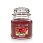Black Cherry Yankee Candle - Średnia świeca zapachowa - 2
