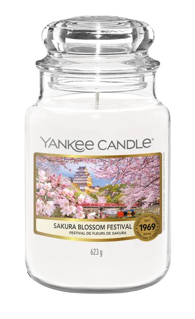 Sakura Blossom Festival - Yankee Candle - duża świeca zapachowa - nowość 2022