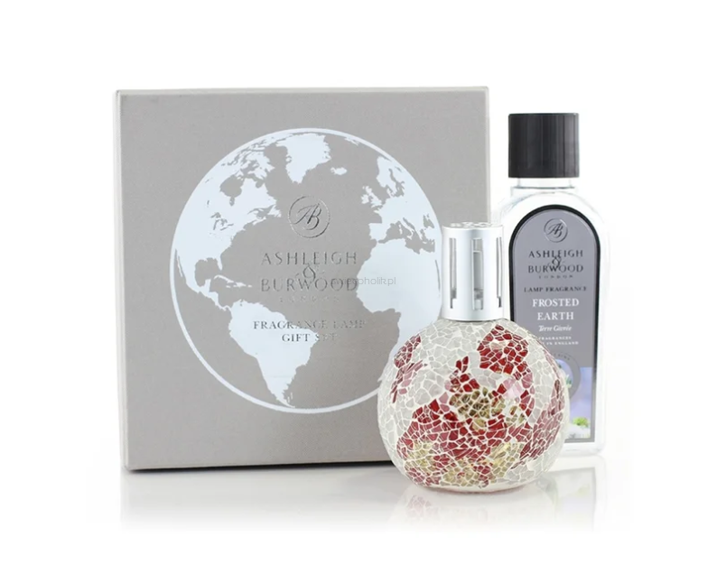 Ashleigh & Burwood Earth's Magma - zestaw prezentowy z małą lampą katalityczną i płynem Frosted Earth 250 ml