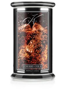 Cherry Cola - Kringle Candle - duża świeca z dwoma knotami (624g) - seria Reserve
