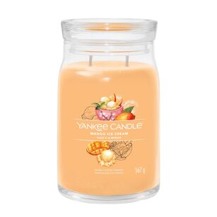 Mango Ice Cream - Yankee Candle Signature - duża świeca z dwoma knotami - nowość 2022