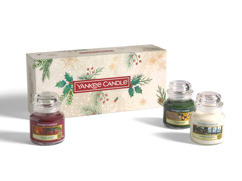 Magical Christmas Morning- zestaw 3-ch małych słoików- Yankee Candle