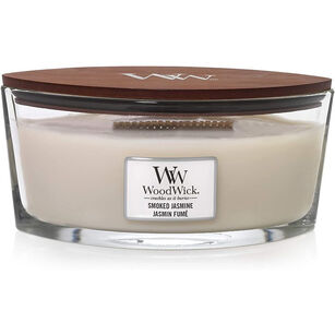  Smoked Jasmine - WoodWick Hearthwick elipsa świeca zapachowa z drewnianym knotem