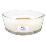 Magnolia - Woodwick Hearthwick - świeca zapachowa z drewnianym knotem - 2