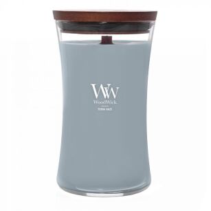 Terra Haze - Woodwick - duża świeca zapachowa z drewnianym knotem 