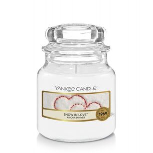 Snow In Love Yankee Candle - mała świeca