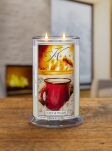 Cozy & Warm - Kringle Candle - duża świeca z dwoma knotami (624g) - 2