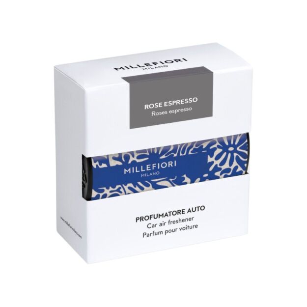 Rose Espresso Blue- Millefiori - Zapach do samochodu 
