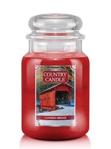 Covered Bridge Country Candle - duża świeca - 2 knoty