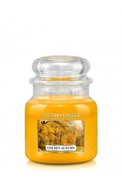  Country Candle - Golden Autumn - średnia świeca zapachowa