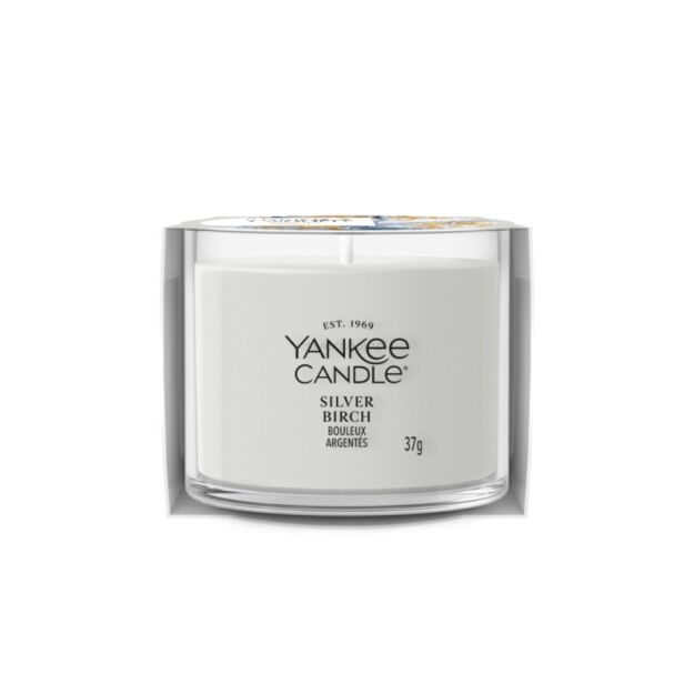 Yankee Candle Silver Birch - mini świeca zapachowa 37 g