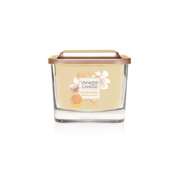 Rice Milk & Honey- Yankee Candle Elevation - mała świeca zapachowa