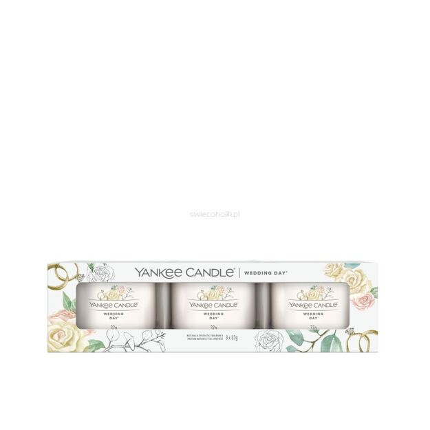 Wedding Day - Yankee Candle Signature - świeca mini 3 pack