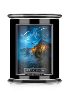Kringle Candle Cyrk Osobliwości (Freak Show) - duża świeca 3-knotowa 624 g