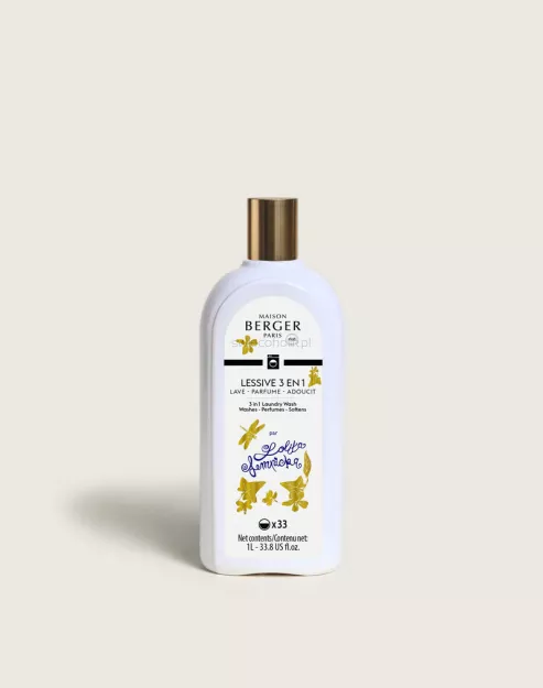 Maison Berger - Lolita Lempicka 3 w 1 - płyn do prania i zmiękczania tkanin 1 litr