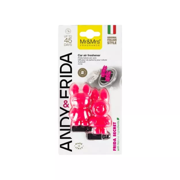 Frida Secret - Mr & Mrs Fragrance - zapach odświeżacz do samochodu ANDY&FRIDA