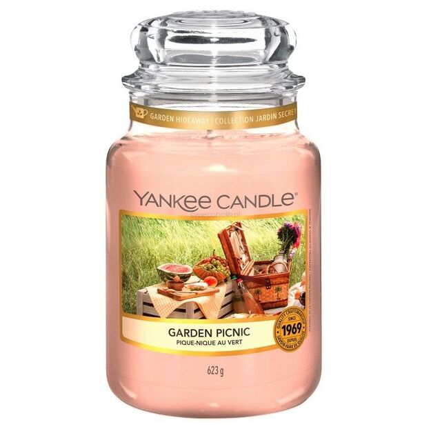 Garden Picnic- Yankee Candle - duża świeca zapachowa nowość wiosna 2020