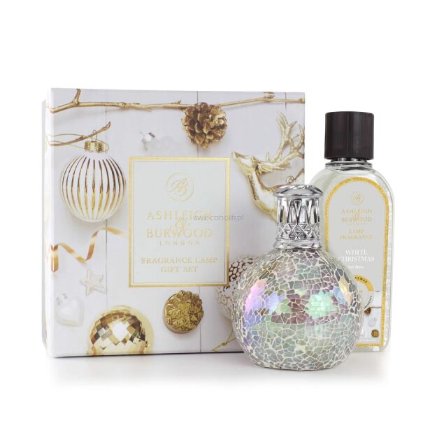 Zestaw lampa katalityczna Fairy Ball + wkład  White Christmas 250ml - Ashleigh & Burwoo