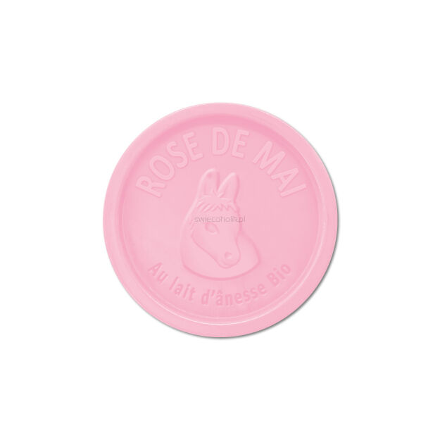 Mydło z mlekiem oślim BIO – Róża majowa (Rose de Mai) | Esprit Provence 100 g