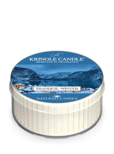 Tranquil Winter - Kringle Candle - mała świeca daylight 42 gramy