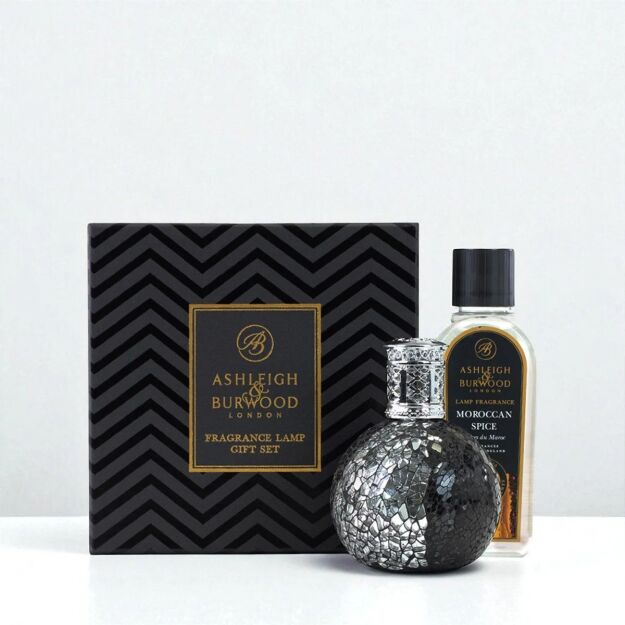 Zestaw mała lampa katalityczna Little Devil + wkład  Moroccan Spice 250ml - Ashleigh & Burwood