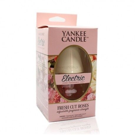 Fresh Cut Roses Yankee Candle - zapach elektryczny z bazą