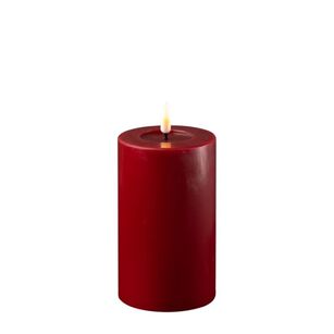 Bordeaux - Deluxe Home Art - świeca Led parafinowa 7,5 cm x 12,5 cm