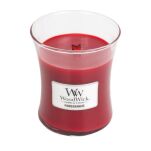 WoodWick - Pomegranate - średnia świeca zapachowa z drewnianym knotem - 2