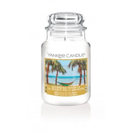 Christmas At The Beach Yankee Candle - duża świeca zapachowa