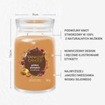 Golden Pumpkin - Yankee Candle Signature - duża świeca zapachowa z dwoma knotami - nowość 2025 - 2